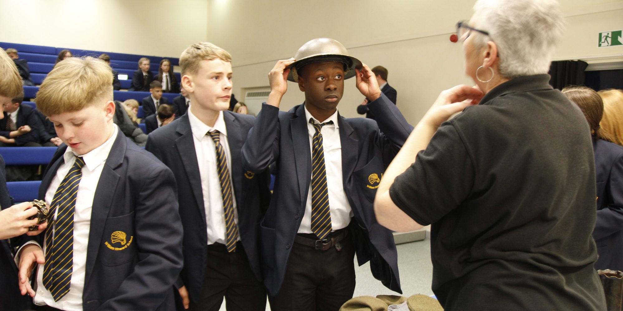 Museum Brings WWI Lessons to Life William Howard School