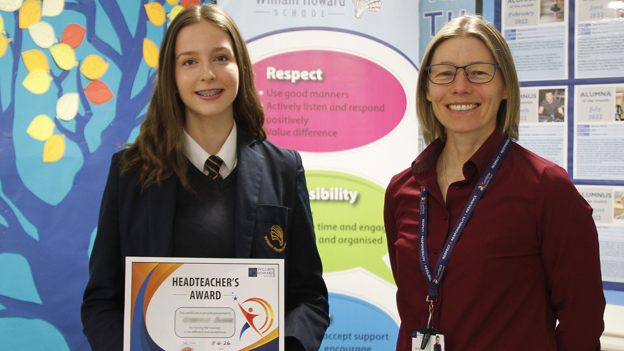 Y10 Gabrielle HT award