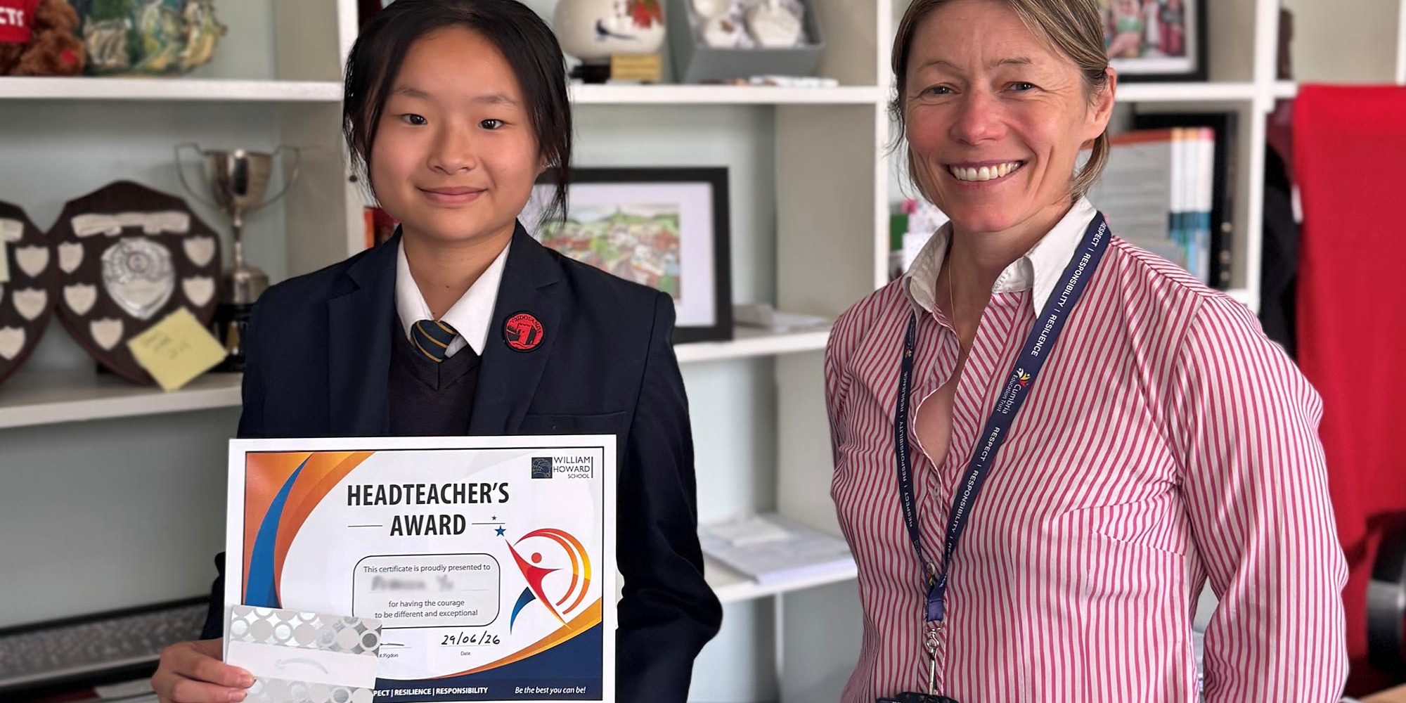 Y8 Rebeeca HT Award