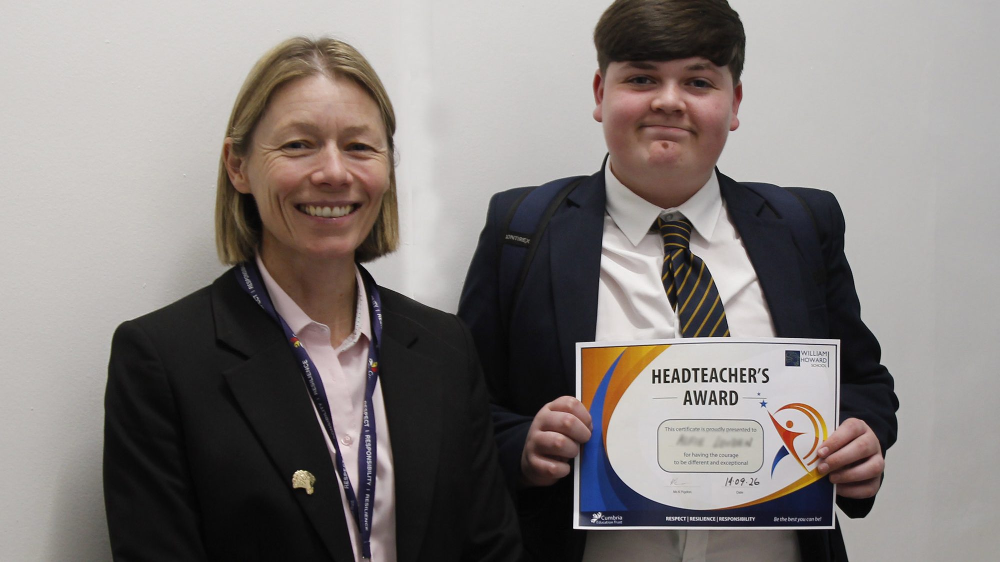 Y10 Alfie HT Award