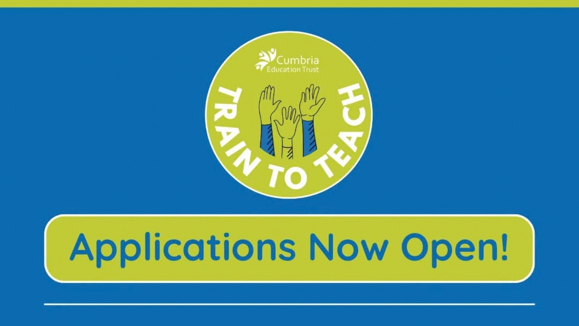 Train to Teach with Cumbria Education Trust