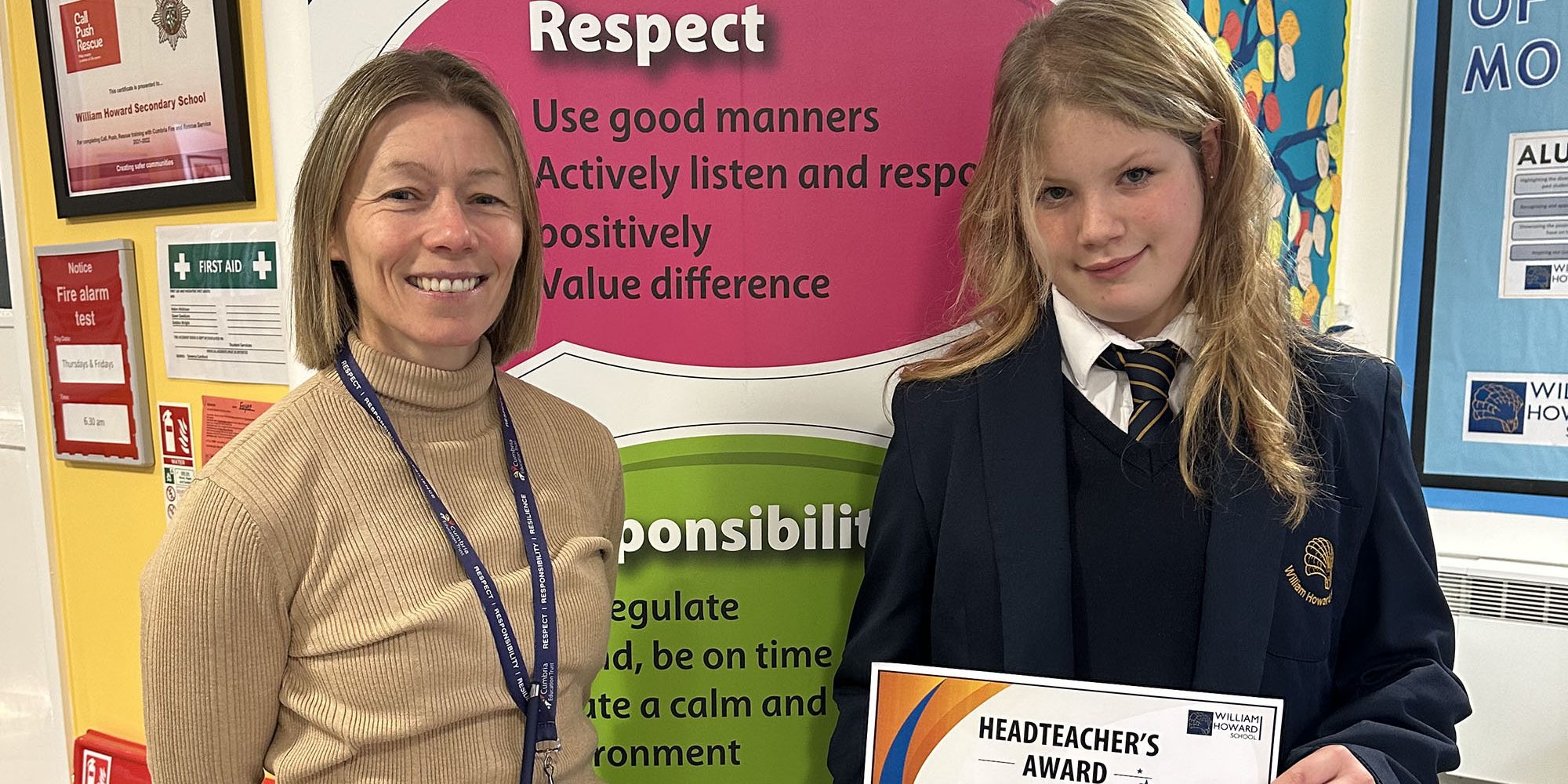 Y8 Francesca HT Award