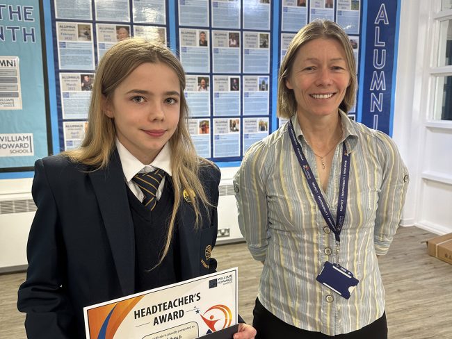 Y8 Katie HT Award